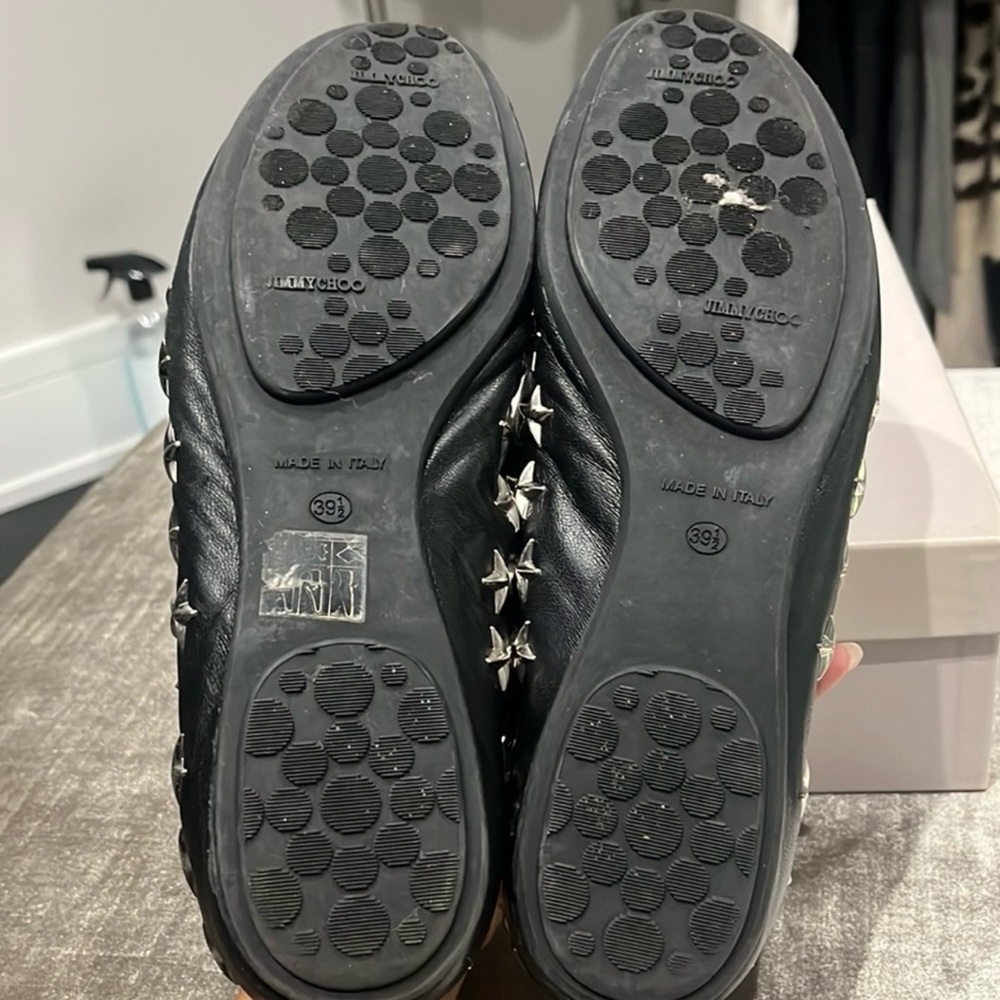Jimmy Choo Nappa leather ballet flats - Picture 3 of 4